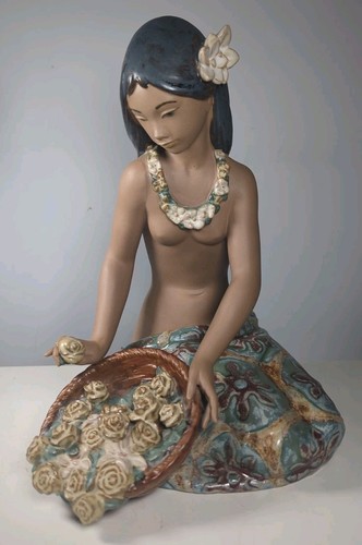 Vintage grès lladro - grès, hawaiian