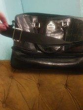 Designd Landor &hawa for Domo.Vintage Weekend Bag cost£45,black Animal Print.£10