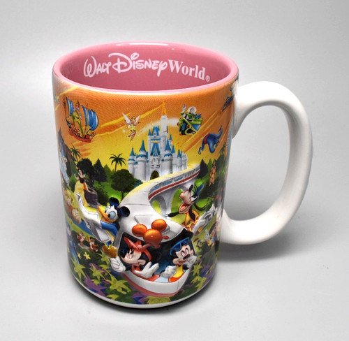 Walt disney world mug four - 3d,