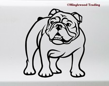 Bulldog Vinyl Decal V3 Olde English Bulldogge Bully Dog Puppy | Die Cut Sticker