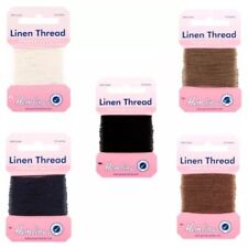 Hemline Linen Thread 10m - Repair Upholstery Saddlery Canvas Yarn