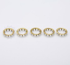 NEW - 5x Grommets Clock Key Hole Dial Brass Finish Antique clock repair - 12mm