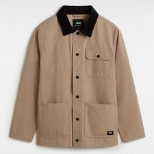 Vans Men’s Drill Chore Jacket Cotton Khaki Brown