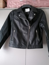 Girls' Faux Leather Jacket