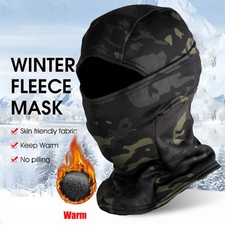 Winter Fleece Balaclava Mask Warm Camouflage Full Face Cover for Ski Motorcycle