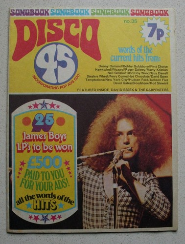 Disco songbook 35 - disco, 45