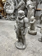 Storm Trooper Garden ornament