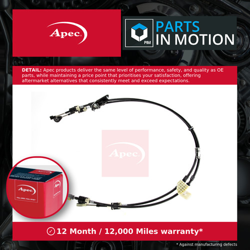 Gear change cable - cable, fits