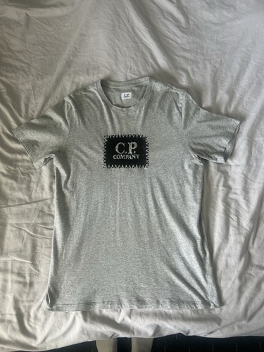 Grey company t shirt - c.p.,