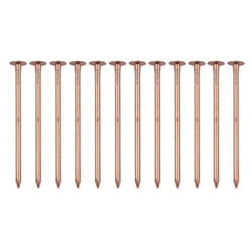 Inch copper nails for - for, tree