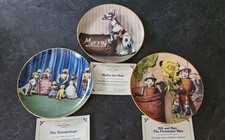 3 Danbury Mint Plates The