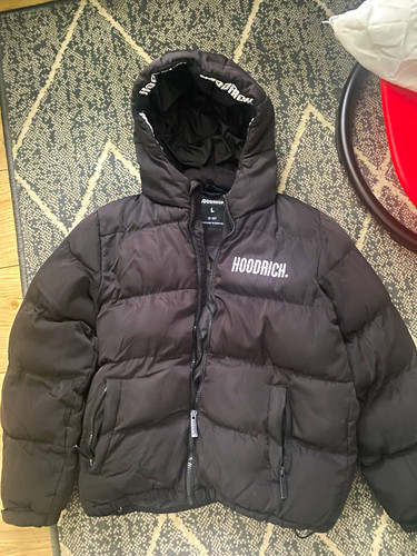 Hoodrich boys black hooded - black,