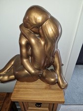 BRONZE RODIN LOVERS EMBRACE