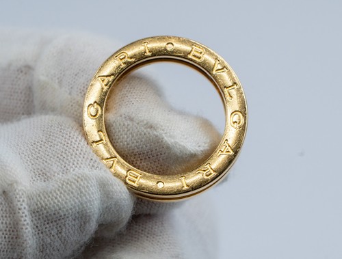 Bvlgari zero ring band 18k - b,