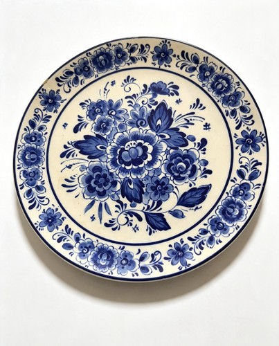 Vintage delfts blauw - blauw, handwerk