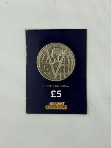 2001 five pounds coin - uk,