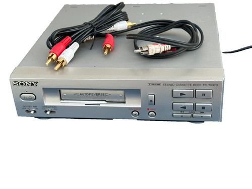 Sony tx373 stereo cassette - sony, tc-tx373