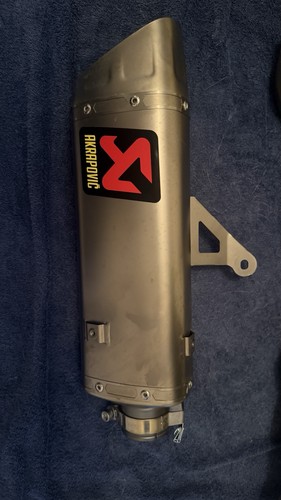 Yamaha akrapovic exhaust - r7,