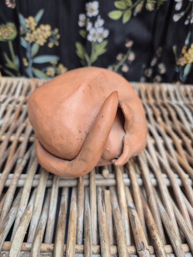 Vintage handmade terracotta - vintage,