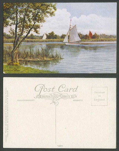 Quinton old postcard - a.r.,