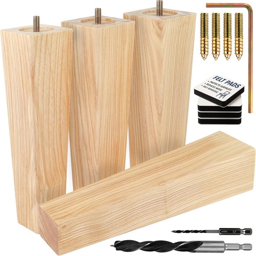 Ash square furniture legs - ash,