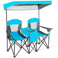 Double Folding Camping Chair