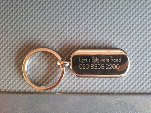Genuine lexus car keyring - keyring,
