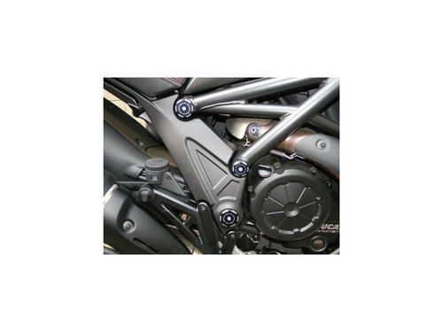 Kit frame plugs black ducabike - frame,
