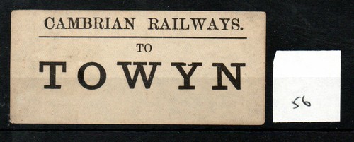 Cambrian railways luggage - cambrian,