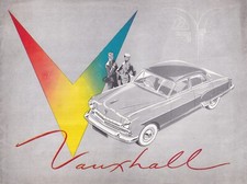 VAUXHALL WYVERN, VELOX, CRESTA, BROCHURE, V1024/9/55 K.H.K.