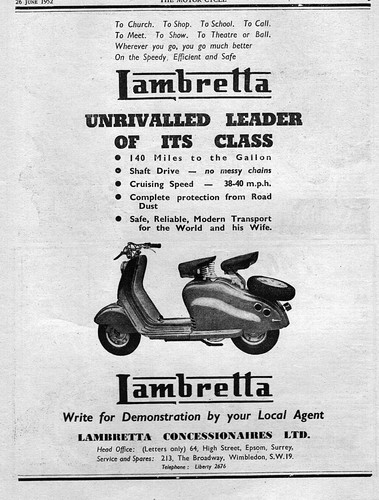 1952 lambretta 125 - lambretta, ld
