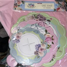 3 Tier Disposable cake Stand