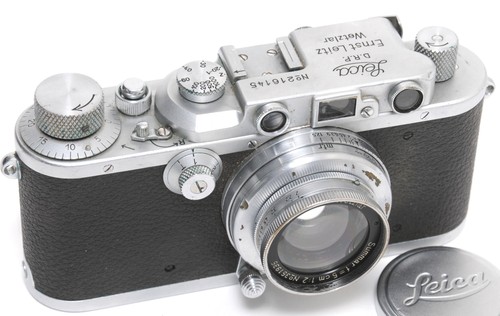Leica iiia camera - @, w.