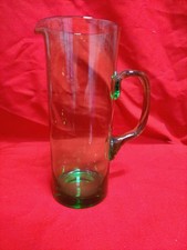 Vintage Green Glass Lemonade