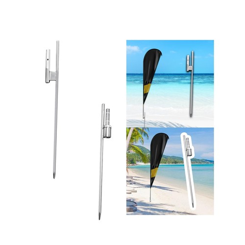 Beach flag ground stake - flag,