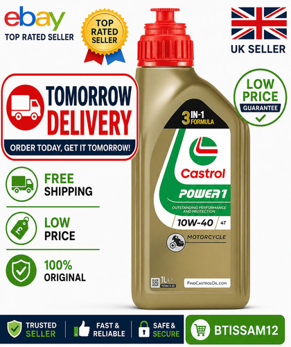 Castrol power1 10w 10w40 - castrol, 4t