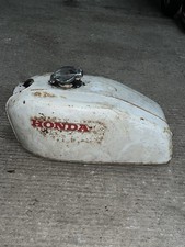 Honda CB400 Vintage Original Motorcycle Fuel Tank, Steel, Used Lot 4
