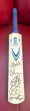 England Cricket Bat Signed 9