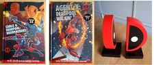 Deadpool Collection Bundle – 2 Books (Issues 24 & 77) + Marvel Deadpool Bookend