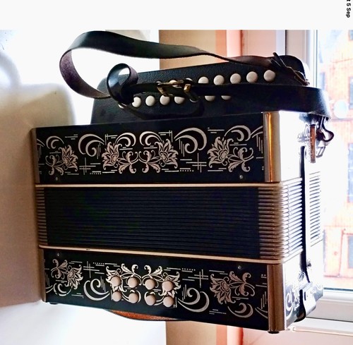 Button accordion gdr treble - gdr, 21
