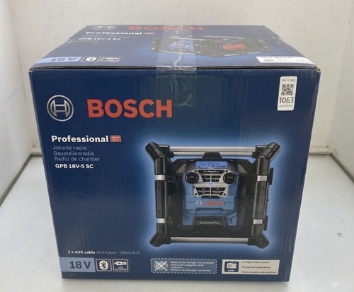 Bosch powerbox jobsite radio - jobsite, &
