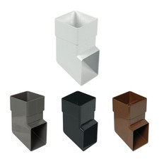 Square UPVC Downpipe Gutter