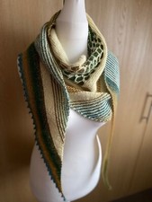 Hand Knitted Scarf Shawl Wrap