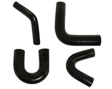 BLACK Silicone Hose Elbow