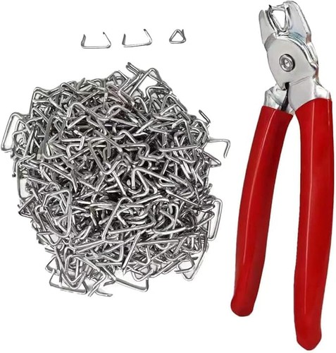 Hog ring pliers set angled - ring,