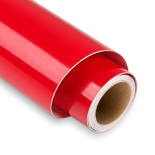Red permanent vinyl - vinyl, cricut