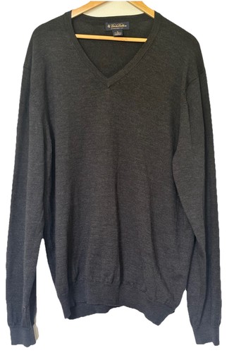 Brooks brothers neck sweater - brooks, v-neck