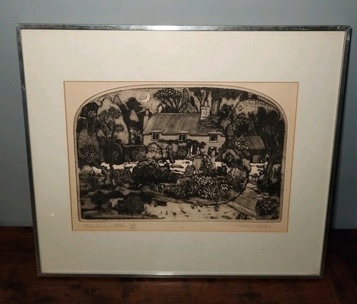 Graham clarke etching thomas - clarke,