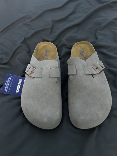 Birkenstock boston clog - boston, grey
