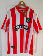 SHEFFIELD UNITED FOOTBALL CLUB BLADES SHOP RETRO 1996 WARDS SHIRT XXL 48' BNWT
